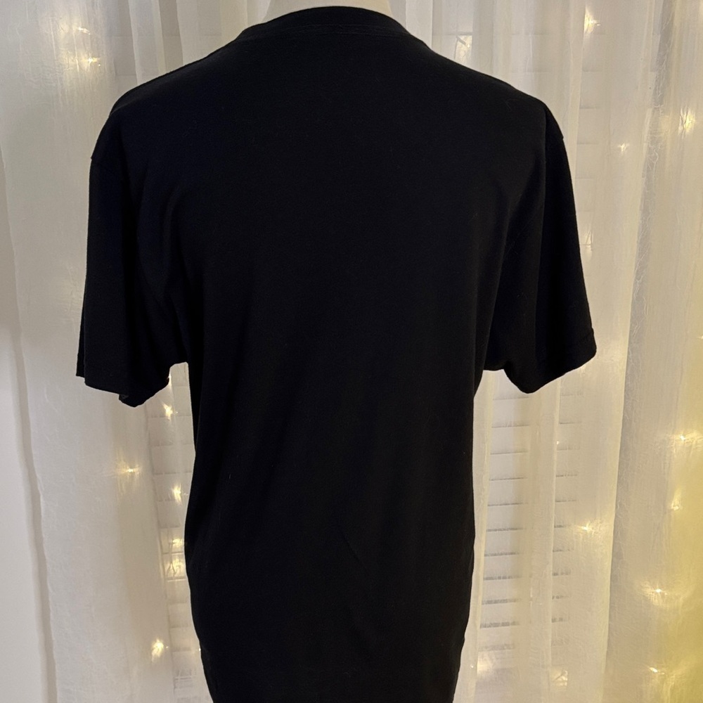 Grunt Style Black Tee with Green Salty Design - Picture 4 of 7